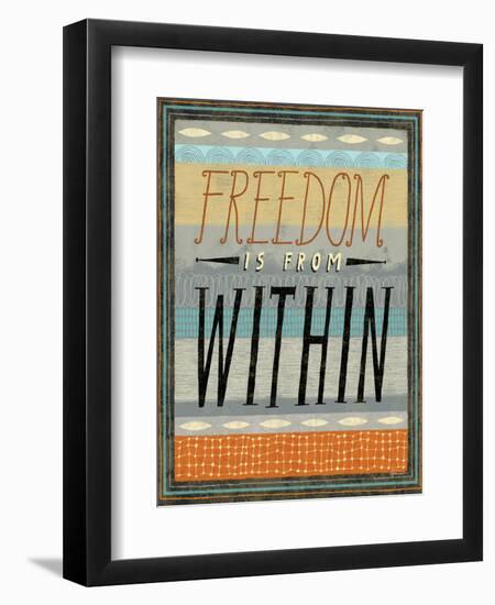 Awesome Words 5-Richard Faust-Framed Premium Giclee Print
