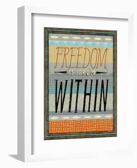 Awesome Words 5-Richard Faust-Framed Premium Giclee Print