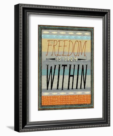 Awesome Words 5-Richard Faust-Framed Premium Giclee Print