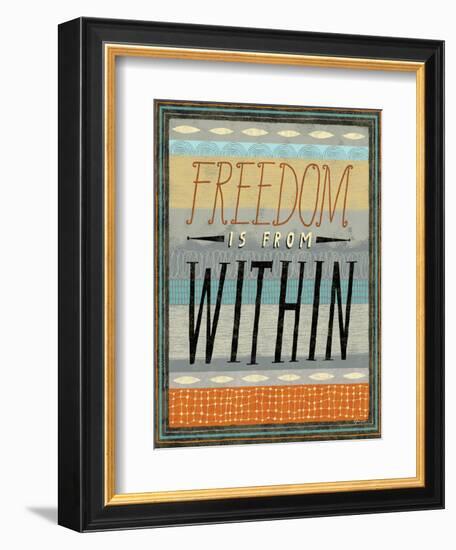 Awesome Words 5-Richard Faust-Framed Premium Giclee Print