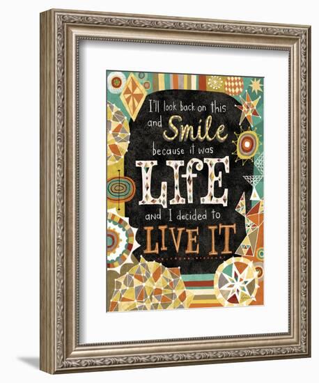 Awesome Words 6-Richard Faust-Framed Premium Giclee Print