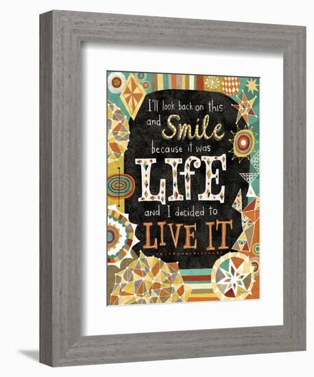 Awesome Words 6-Richard Faust-Framed Premium Giclee Print