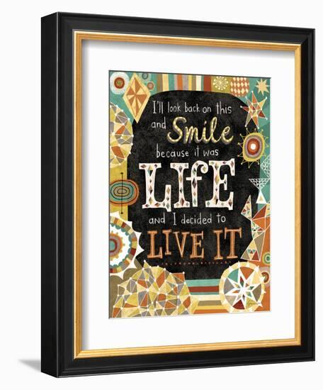 Awesome Words 6-Richard Faust-Framed Premium Giclee Print