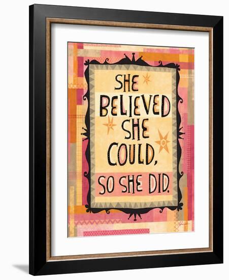 Awesome Words 7-Richard Faust-Framed Art Print