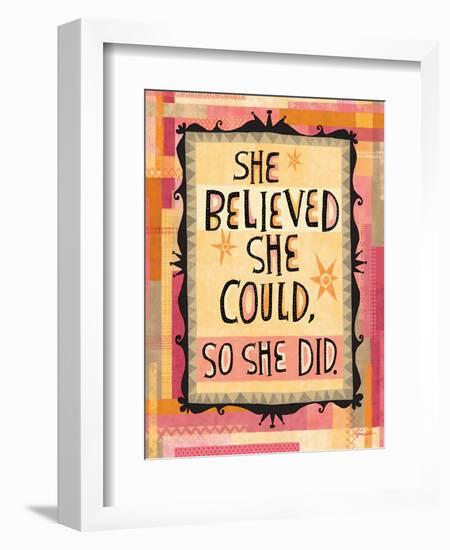 Awesome Words 7-Richard Faust-Framed Premium Giclee Print