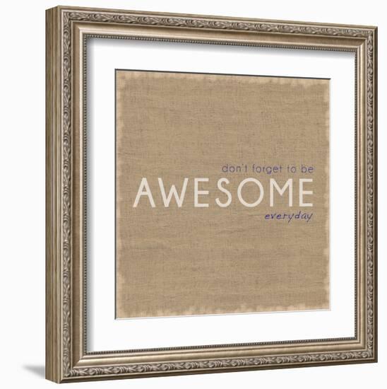 Awesome-Lauren Gibbons-Framed Art Print