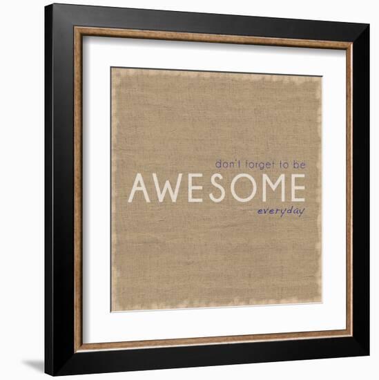 Awesome-Lauren Gibbons-Framed Art Print