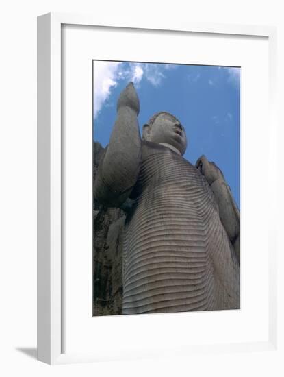 Awkana Buddha, a colossal statue. Artist: Unknown-Unknown-Framed Giclee Print