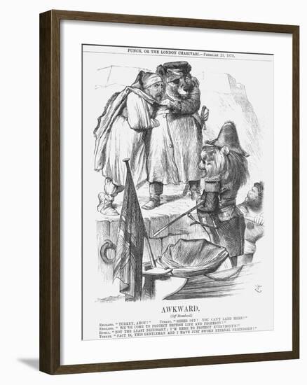 Awkward, 1878-Joseph Swain-Framed Giclee Print