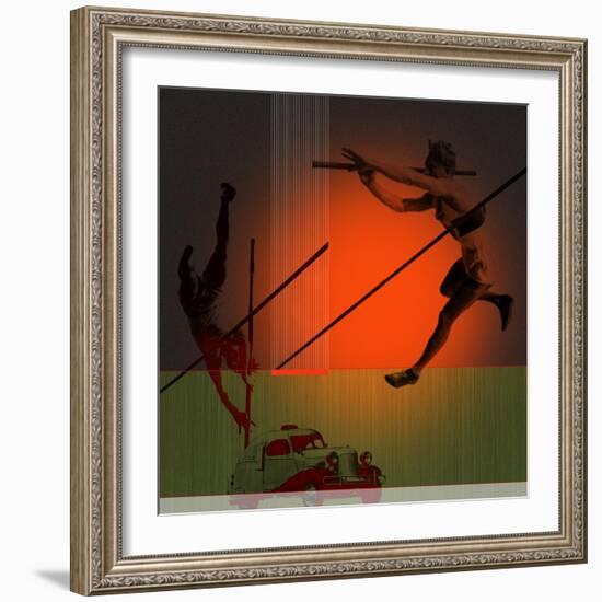 Awkward-NaxArt-Framed Art Print