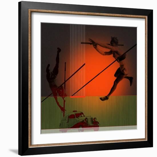 Awkward-NaxArt-Framed Art Print