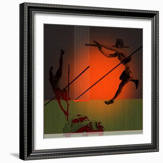 Awkward-NaxArt-Framed Art Print