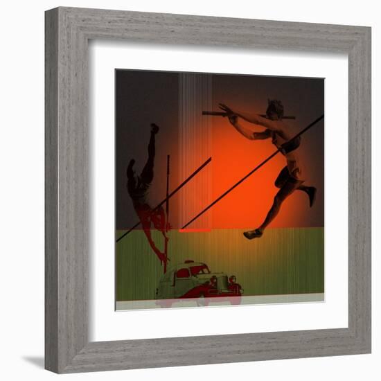 Awkward-NaxArt-Framed Art Print