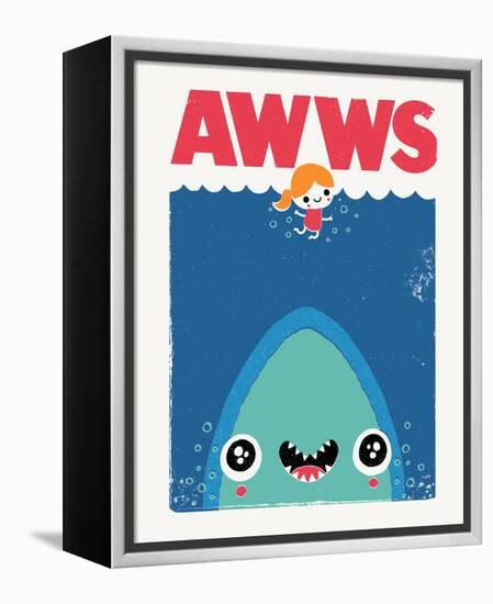 Awws-Michael Buxton-Framed Stretched Canvas