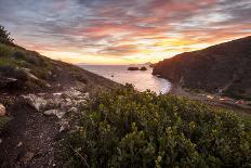 Santa Cruz, Channel Islands NP, CA, USA: View Along Coast And Over Scorpion Harbor During Sunrise-Axel Brunst-Photographic Print