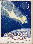 Halley's Comet Soars Over Denmark-Axel Nygaard-Mounted Art Print