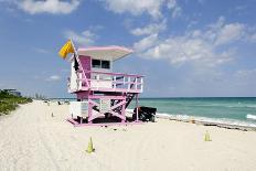 Cruiser Bicycle on the Beach, Miami South Beach, Art Deco District, Florida, Usa-Axel Schmies-Photographic Print