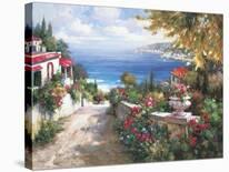 Coveside Garden-Axiano-Stretched Canvas