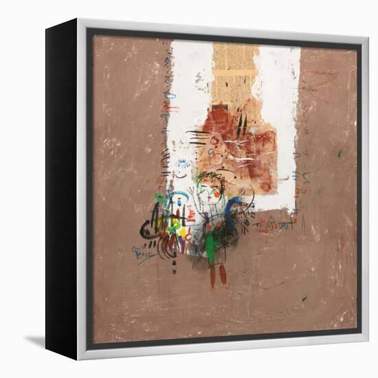 Axiom-Sattar Darwich-Framed Stretched Canvas