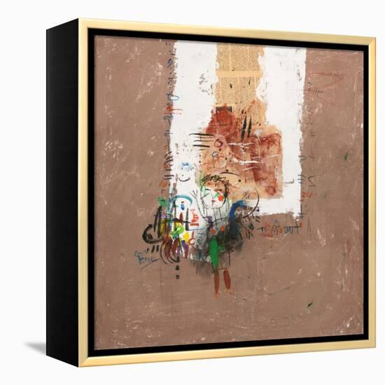 Axiom-Sattar Darwich-Framed Stretched Canvas