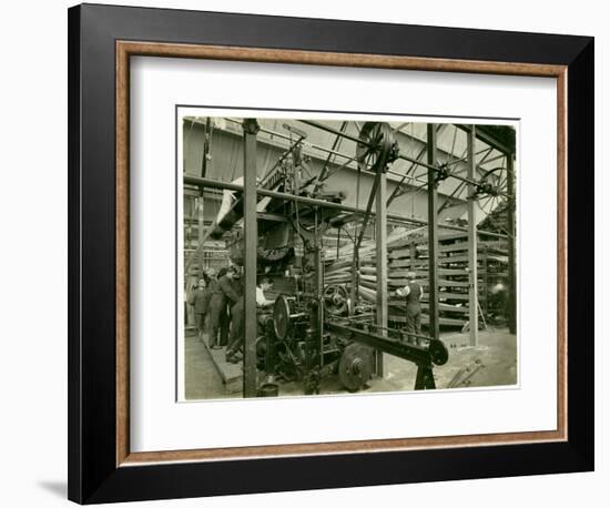 Axminster Jacquard Loom, Carpet Factory, 1923-English Photographer-Framed Photographic Print