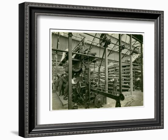 Axminster Jacquard Loom, Carpet Factory, 1923-English Photographer-Framed Photographic Print