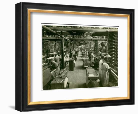 Axminster Weaving, Carpet Factory, 1923-English Photographer-Framed Photographic Print