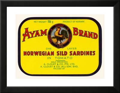 Ayam Brand Sardine Art Print Art Com
