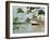 Ayapua Riverboat Making Way Up Amazon River at End of Earthwatch Expedition to Lago Preto, Peru-Paul Harris-Framed Photographic Print