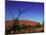 Ayers Rock at Sunrise, Uluru-Kata Tjuta National Park, Northern Territory, Australia, Pacific-Mawson Mark-Mounted Photographic Print