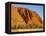 Ayers Rock in the Australian Outback-Paul Souders-Framed Premier Image Canvas