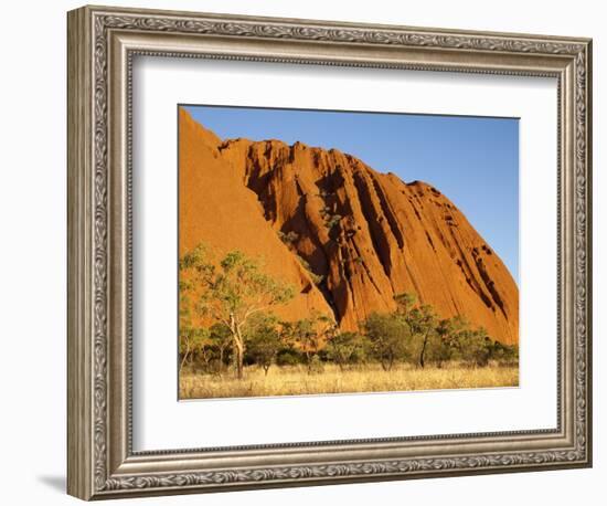 Ayers Rock in the Australian Outback-Paul Souders-Framed Photographic Print