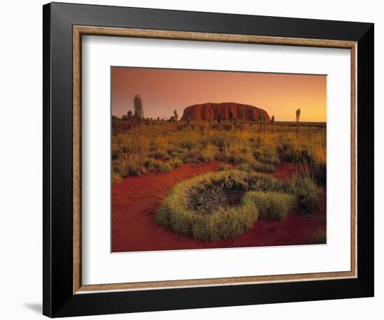 Ayers Rock, Northern Territory, Australia-Doug Pearson-Framed Photographic Print