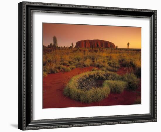 Ayers Rock, Northern Territory, Australia-Doug Pearson-Framed Photographic Print