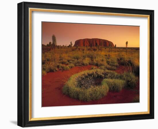 Ayers Rock, Northern Territory, Australia-Doug Pearson-Framed Photographic Print