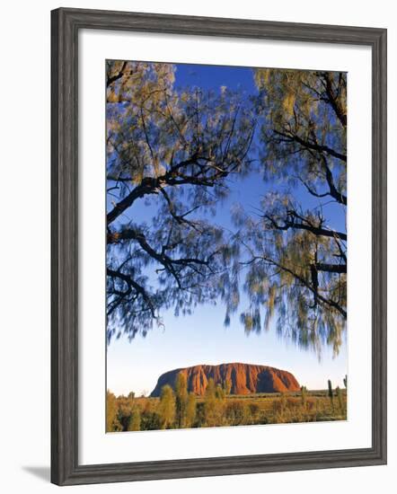 Ayers Rock, Northern Territory, Australia-Doug Pearson-Framed Photographic Print