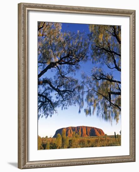 Ayers Rock, Northern Territory, Australia-Doug Pearson-Framed Photographic Print