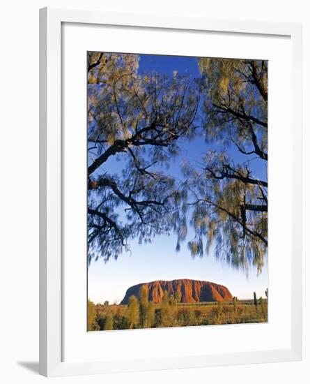 Ayers Rock, Northern Territory, Australia-Doug Pearson-Framed Photographic Print