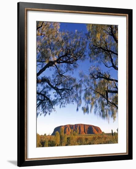 Ayers Rock, Northern Territory, Australia-Doug Pearson-Framed Photographic Print