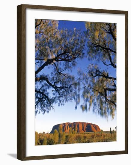 Ayers Rock, Northern Territory, Australia-Doug Pearson-Framed Photographic Print