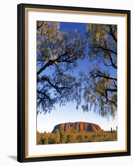 Ayers Rock, Northern Territory, Australia-Doug Pearson-Framed Photographic Print