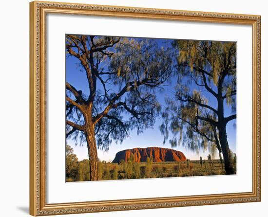 Ayers Rock, Northern Territory, Australia-Doug Pearson-Framed Photographic Print