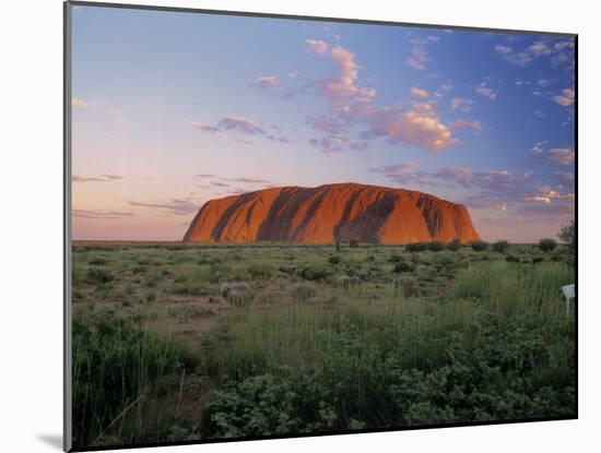 Ayers Rock, Northern Territory, Australia-Alan Copson-Mounted Photographic Print