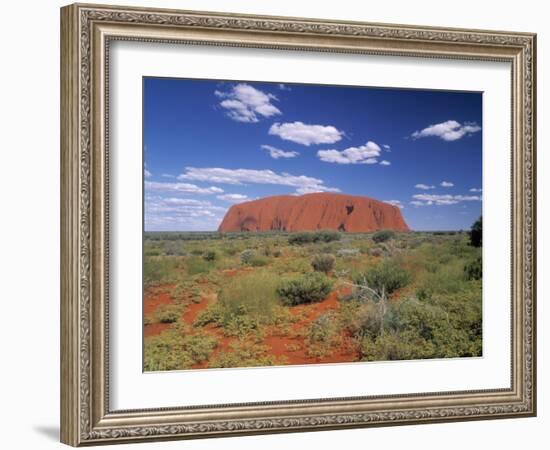 Ayers Rock, Northern Territory, Australia-Alan Copson-Framed Photographic Print