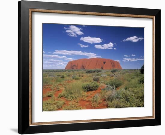 Ayers Rock, Northern Territory, Australia-Alan Copson-Framed Photographic Print