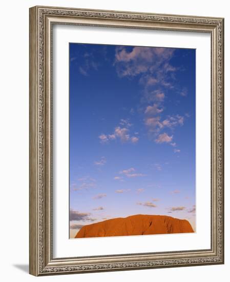 Ayers Rock, Uluru-Kata Tjuta National Park, Northern Territory, Australia, Pacific-Alain Evrard-Framed Photographic Print