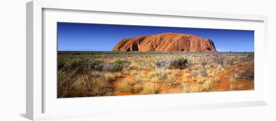 Ayers Rock, Uluru-Kata Tjuta National Park, Northern Territory, Australia-null-Framed Photographic Print