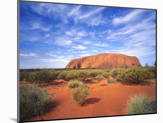 Ayers Rock, Uluru National Park, Northern Territory, Australia-Larry Williams-Mounted Photographic Print