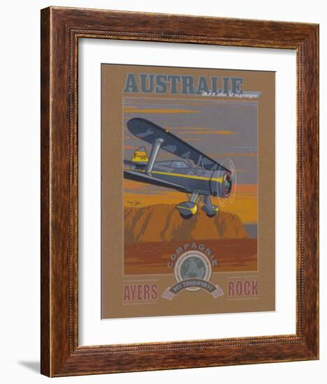 Ayers Rock-Bruno Pozzo-Framed Art Print