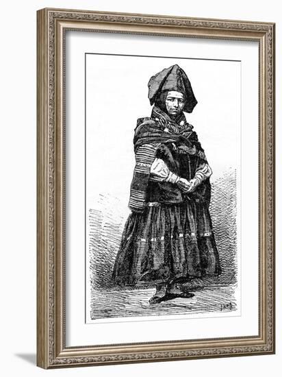 Aymara Indian, La Paz, Bolivia, 19th Century-Lancelot-Framed Giclee Print